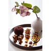My Style Small 1.5 cm Nylon Hair Claw Clip Brown