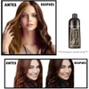 Castaño - Shampoo Tinte Instantáneo Para Cabello, Castaño, Con Extracto