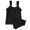 RXRXCOCO Tankini Women's Tummy Control Ruffle High Waisted Two Piece