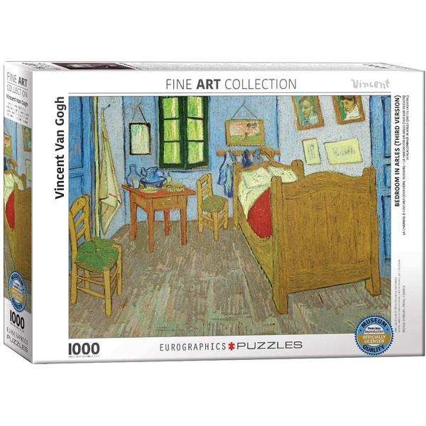 EuroGraphics Bedroom at Arles by Vincent Van Gogh (1000 Piece) Puzzle