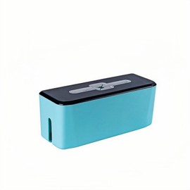 Power Extension Cord Storage Box, Floor Socket Concealment Device Compatible Storage Box for Desk Cables, Office Cable Storage Box, Baby Protection Cable Set Storage Box.