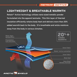 ArcticShield Unisex Heat Echo Shooters Glove, Realtree Edge, Small