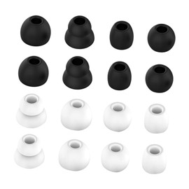 GANAZONO 2sets Replacement Ear Pads Soft Headphone Cap for Wireless Headphones Earbud Covers for Active Earphone Pro