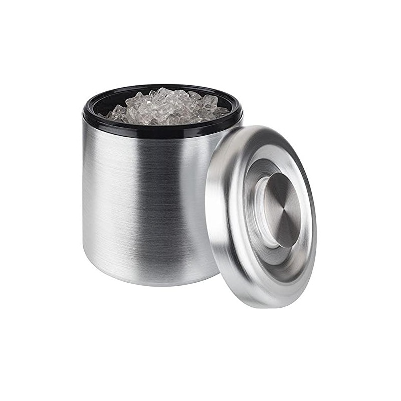 APS Eisbox - Aluminium Eisbehälter mit herausnehmbarem Innenbehälter für 150