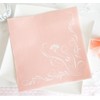 50 Serviettes Flowers 40 x 40 cm Fabric-Like Airlaid Elegantia,