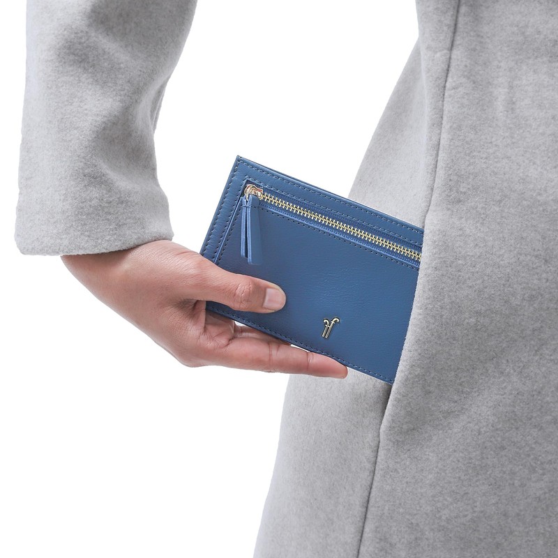 Forest & Firth Chiselworth Slim Wallet, Nappa Leather, Sleek Design,