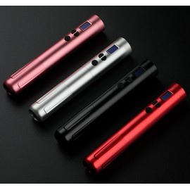DGT Rainbow Tattoo Pen Machine with the newest Stimtle Shader Mode and 2 900mAh Replaceble Battery. (Pink)