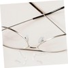 BUGUUYO 10pcs Eyeglass Nose Pads U Shaped Slip Glasses Bridge