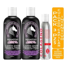 Shampoos Extracto Cola Caballo Crema Capilar Colageno