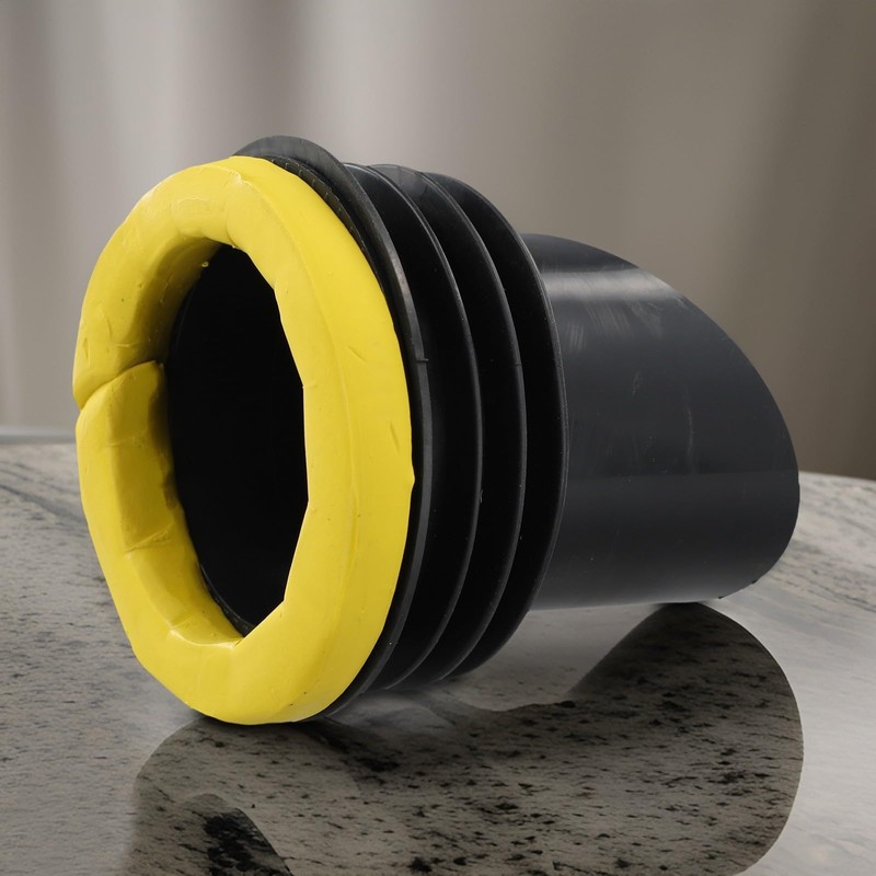 Cloudpower Toilet Flange Sealing Ring With Anti Backflow Valve, LeakProof