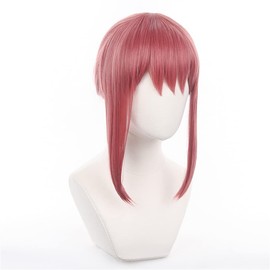 Aadesso Anime Makima Cosplay Wig with wig Cap
