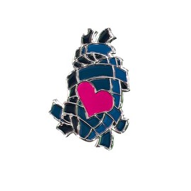 SCP Foundation Lapel Enamel Pin Six Designs (Plague Doctor, Tickle Monster, Hard-to-Destroy Reptile, Possessive Mask, Shy Guy, SCP-2521) (SCP-2521)