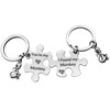 Dabihu Couple Gifts Anniversary Keychain Monkey Lover Keychain You are