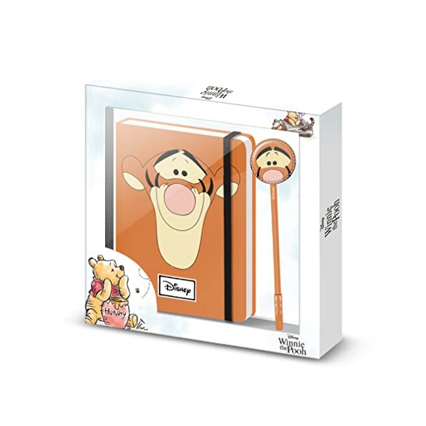 Winnie the Pooh Tiger Face Gift Box with Diary and