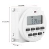 Digital Electric Durable Programmable Smart Control Switch Timer(110V)