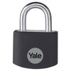 Yale - YE3B/32/116/1/BK Standardsicherheit 32 mm Aluminium Vorhängeschloss - Schwarz