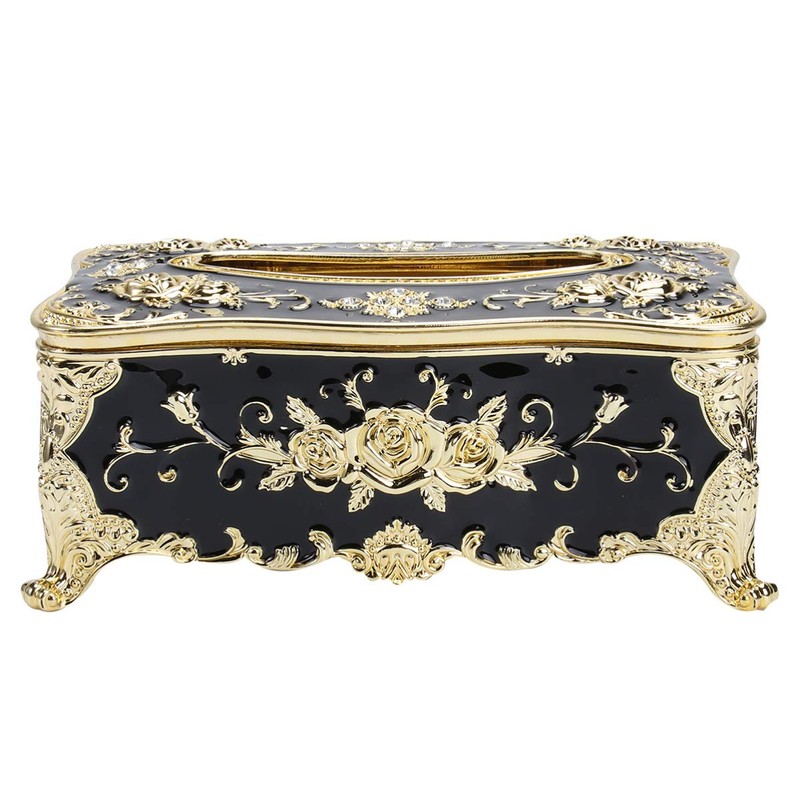 Cabilock Tissue Box Decorative Tissue Holder Antique Decors for Bedroom