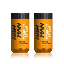Nishman 2 Pack Mattifying Volume Wax Powder