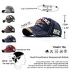 CheChury Distressed Baseball Cap, Unisex Retro Baseball Cap, Adjustable Leisure