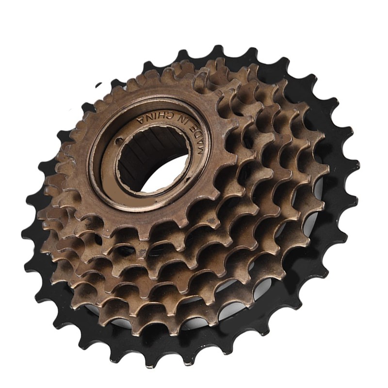 Akozon HeavyDuty 7-Speed Freewheel Cassette Sprocket, Mountain Bike Replacement Accessory,