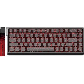 JOMKIZ MADLIONS MAD 68 Pro Rapid Trigger Magnetic Switch Wired Gaming Mechanical Keyboard, Aluminum Alloy Housing, Adjustable Actuation, 8K Hz Polling Rate, Hall Effect Gasket-Mounted, RGB HotSwap