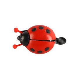 Laroal 4PCS Bike Bell Colorful Novelty Ladybird Bicycle Bell for Boys Girls Toddlers Cycling Accessories Outdoor Bike Bell Set