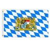 3×5 FT German Bavaria Lion Flag, Large 100D Germany Bayerisch