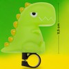 MIJOMA Dinosaur Bicycle Horn for Kids - Funny Plastic Bicycle