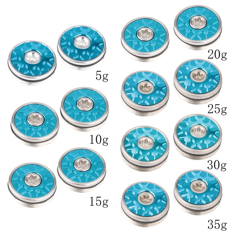 NA 2pcs Blue Golf Weights for Odyssey Stroke Lab, O-Works,