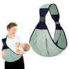 Baby Sling Breathable, Portable Baby Carrier Newborn Sling, Anti-Slip Toddler