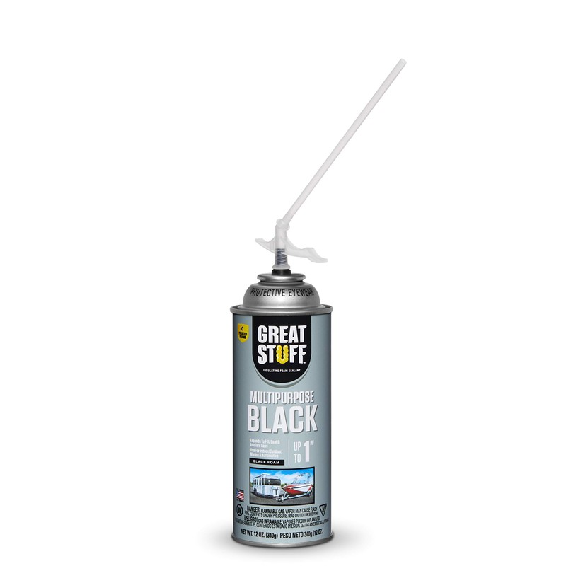 Great Stuff 99054816 Black 12 oz Multipurpose Insulating Foam Sealant