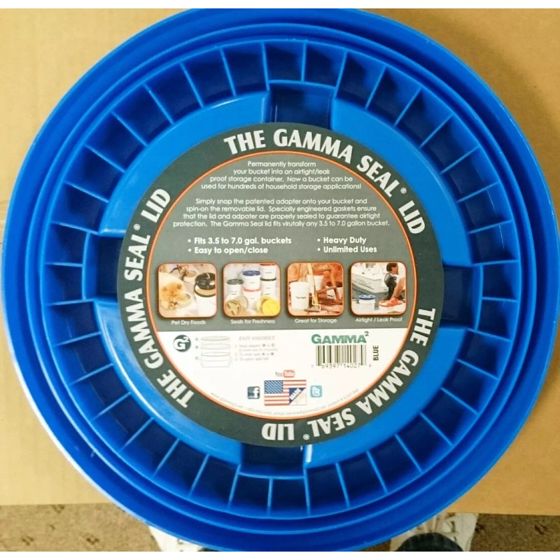 Gamma Seal Lid Blue