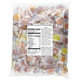 Sunkist Fruit Gems, 5-Pound Bag