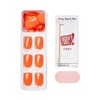 KISS imPRESS Color Press-On Nails Set de manicura sin esmalte,