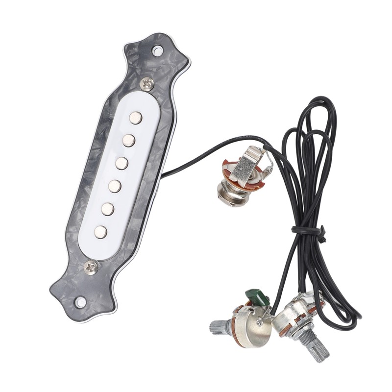 6 String Single Coil Pickup Prewired Electric Guitar Pickup Replacement