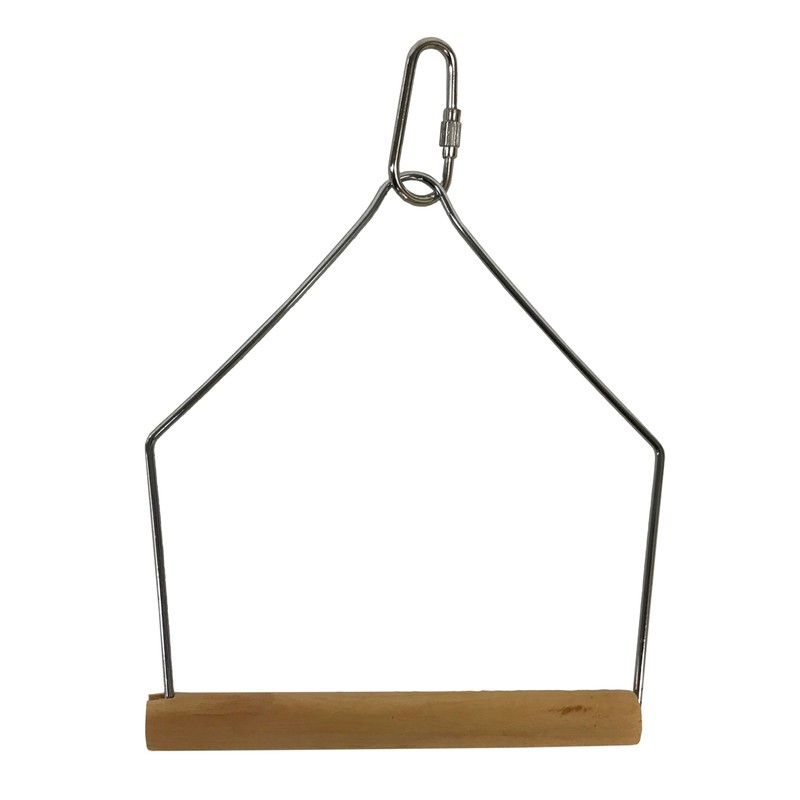 Penn-Plax Bird-Life Bird Swing for Cage | Natural Perch Stand