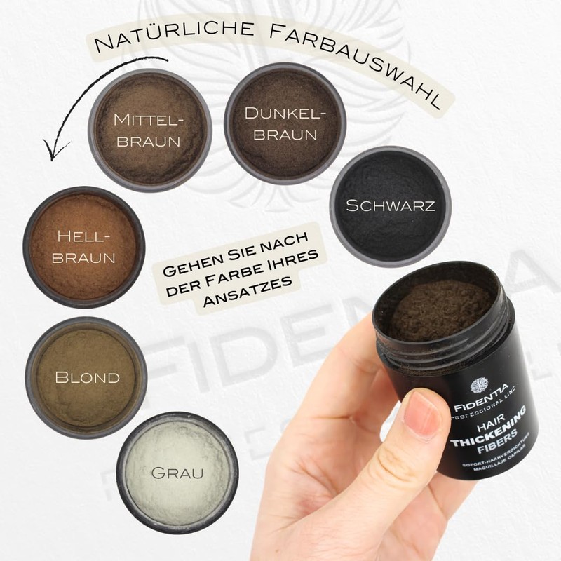 Fidentia Premium Pouring Hair Classic 40 g Refill Pack |