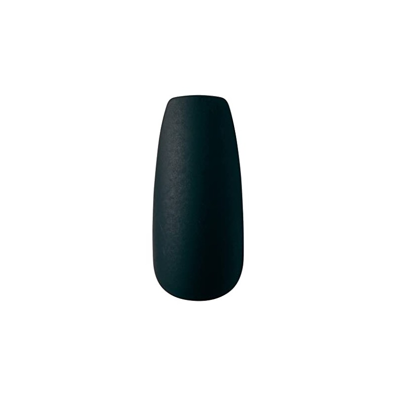 Kiss Gel Fantasy Collection 24 Count Black/Sparkle Long Length
