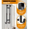 Shower Door Hooks, 7.7"-17.7" Height Adjustable Towel Hook For Frameless