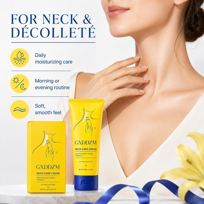 Crema para Cuello, Hidratante con Péptidos, 150 g / 5.29