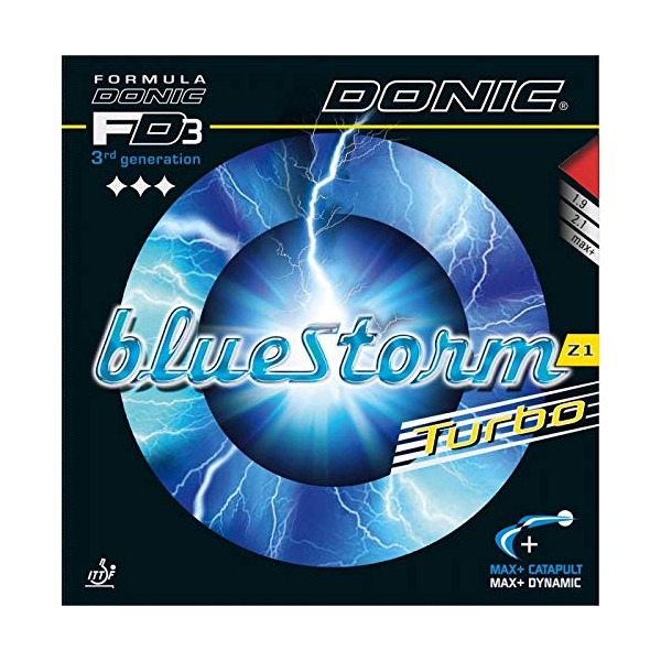 Donic Rubber Blues Firestorm Z1 Turbo, black