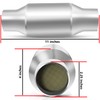WaSaett 2.25" Universal Catalytic Converter with O2 Sensor Interface, designed