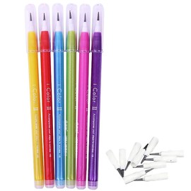 YIBOOM HB Pencil, Locket Pencil, Elementary School Pencil, No Sharpening, Funny Stationery, Set of 6 with 60 Leads (Random Colors), Studying, Stationery, School Supplies, Carrying and Learning
