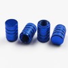 Pitlane Performance® Aluminium Valve Caps, Pack of 4 Valve Covers,