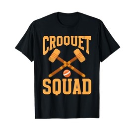 Mallet Croquet Player Sport Croquet Squad T-Shirt
