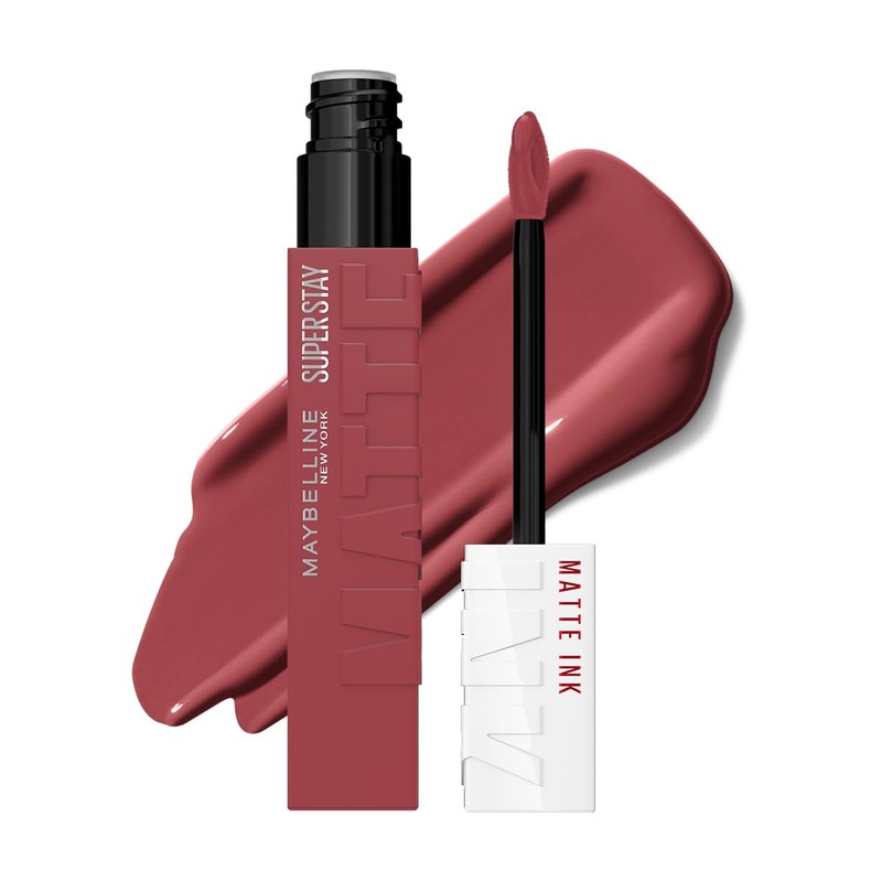 Maybelline Superstay Matte Ink, Labial Líquido Mate de Larga Duración,
