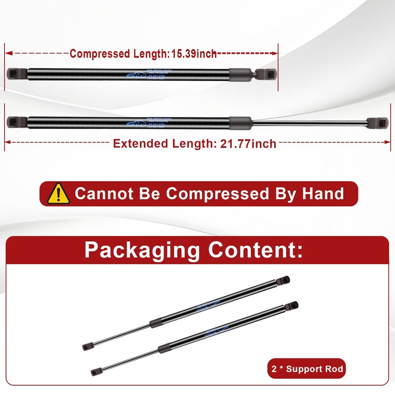 EKALA 81771C6000 Rear Hatch Struts for Kia Sorento 2016-2020 Sport