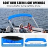 3Bow Bimini Top Storage Boot Cover with Light Hole Bimini