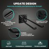 NACIAL 6 Pack Garage Storage System Hooks, Heavy Duty Wall