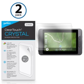 BoxWave Screen Protector Compatible with Magellan eXplorist TRX7 - ClearTouch Crystal (2-Pack), HD Film Skin - Shields from Scratches